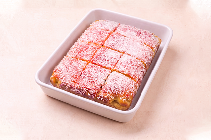 Jam Coconut Sponge