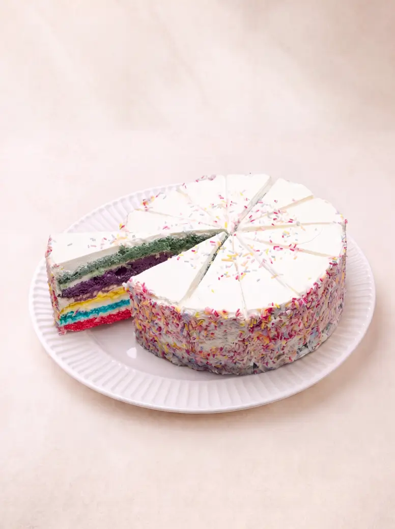 Rainbow 5 Layer Gateau - Image 2