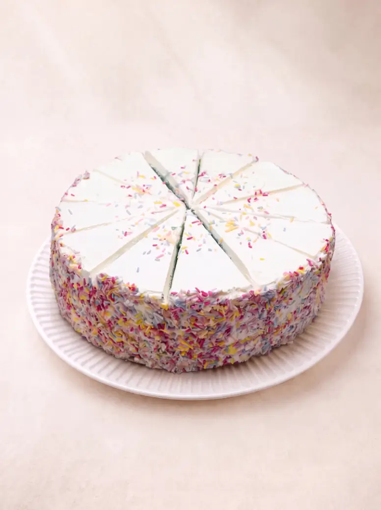 Rainbow 5 Layer Gateau